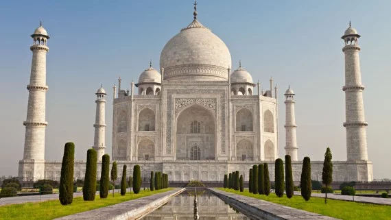 El Taj Mahal, el edificio representativo de la arquitectura india