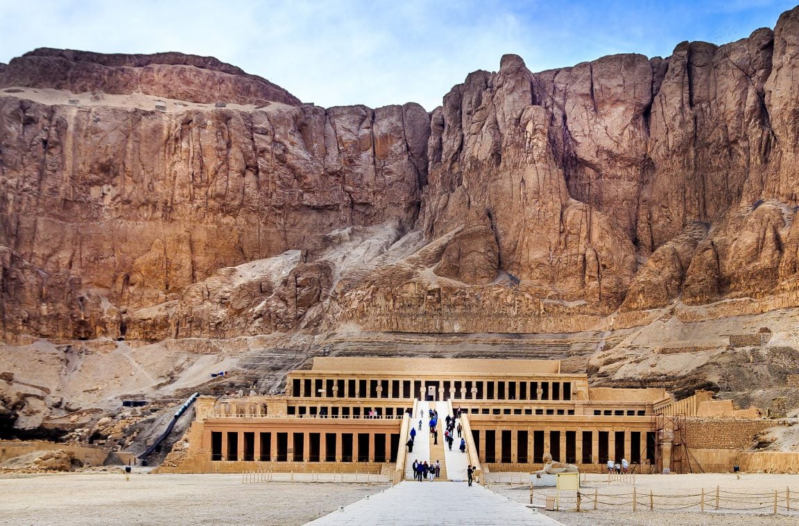 Le Temple d'Hatchepsout, Egypte