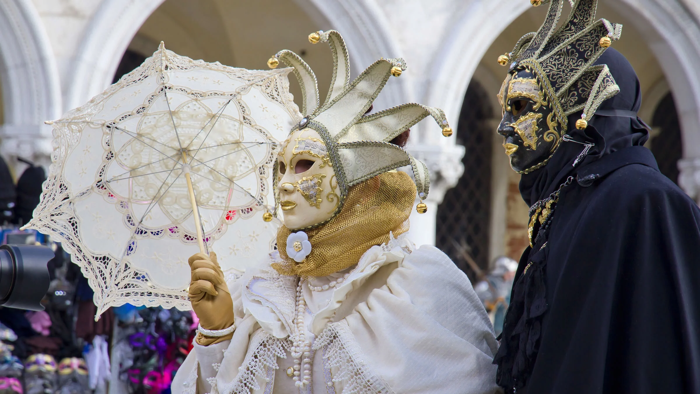 Festivais italianos: carnaval de Veneza