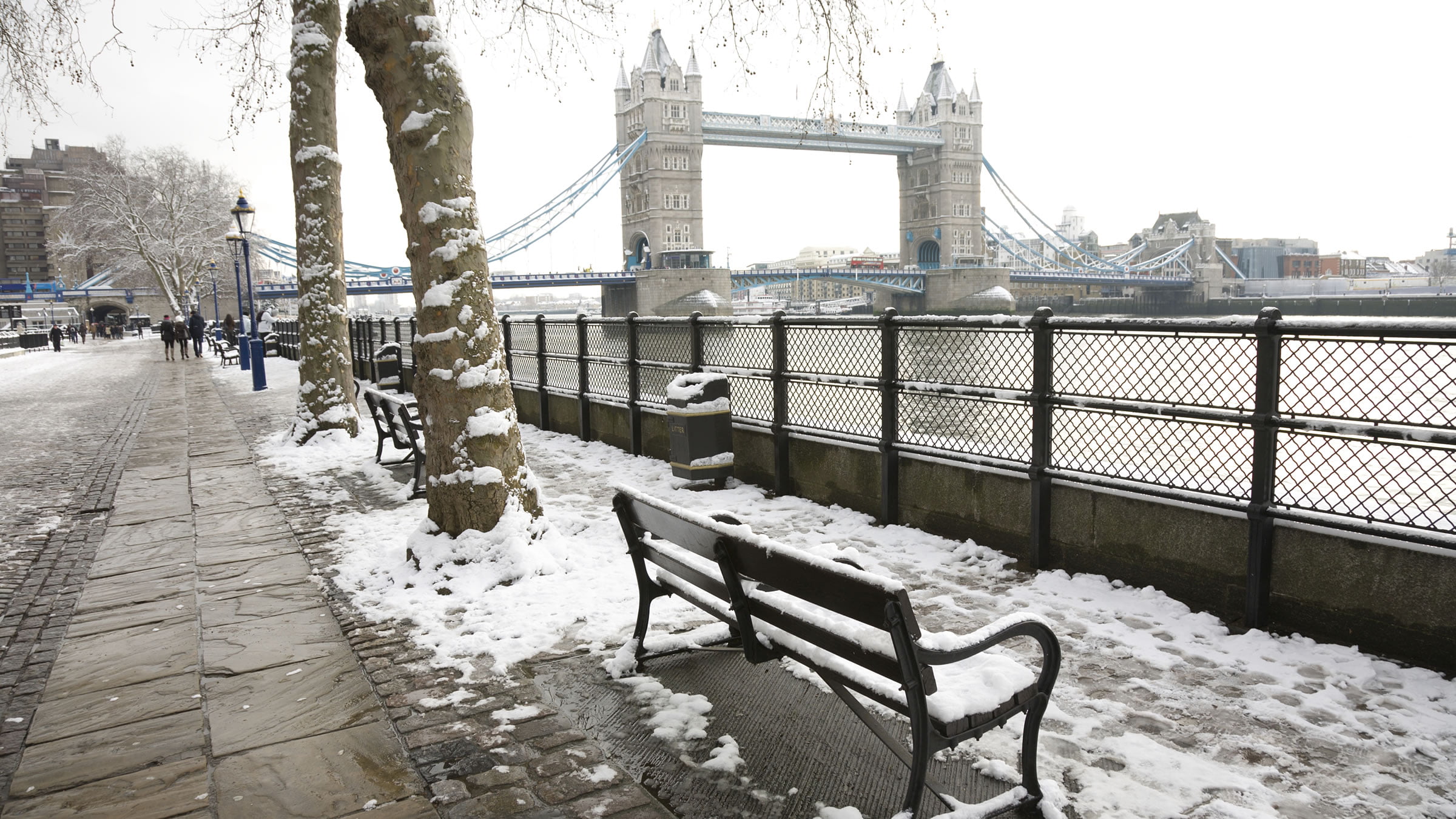 Londres nevado