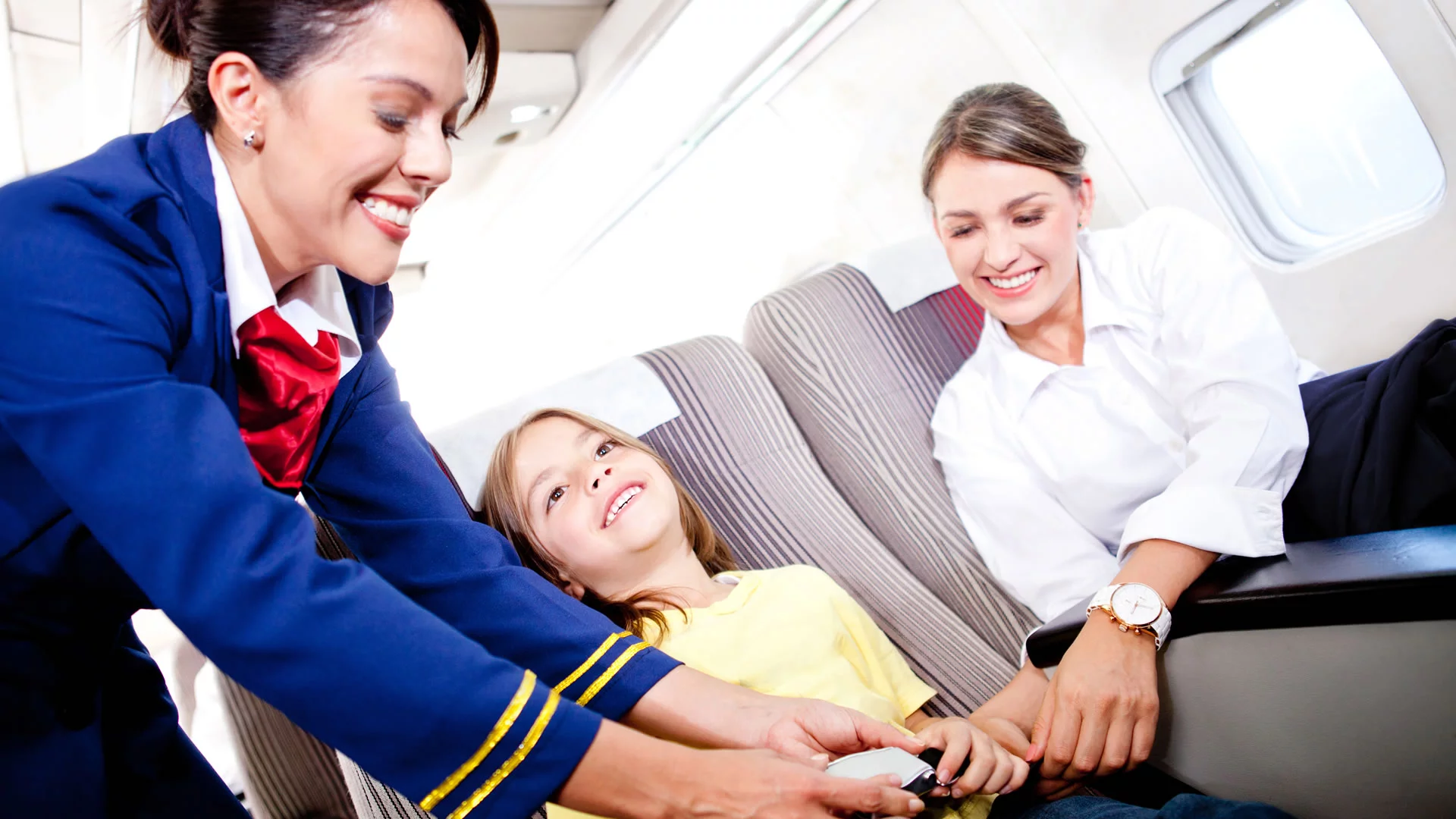 Children and the fear of flying