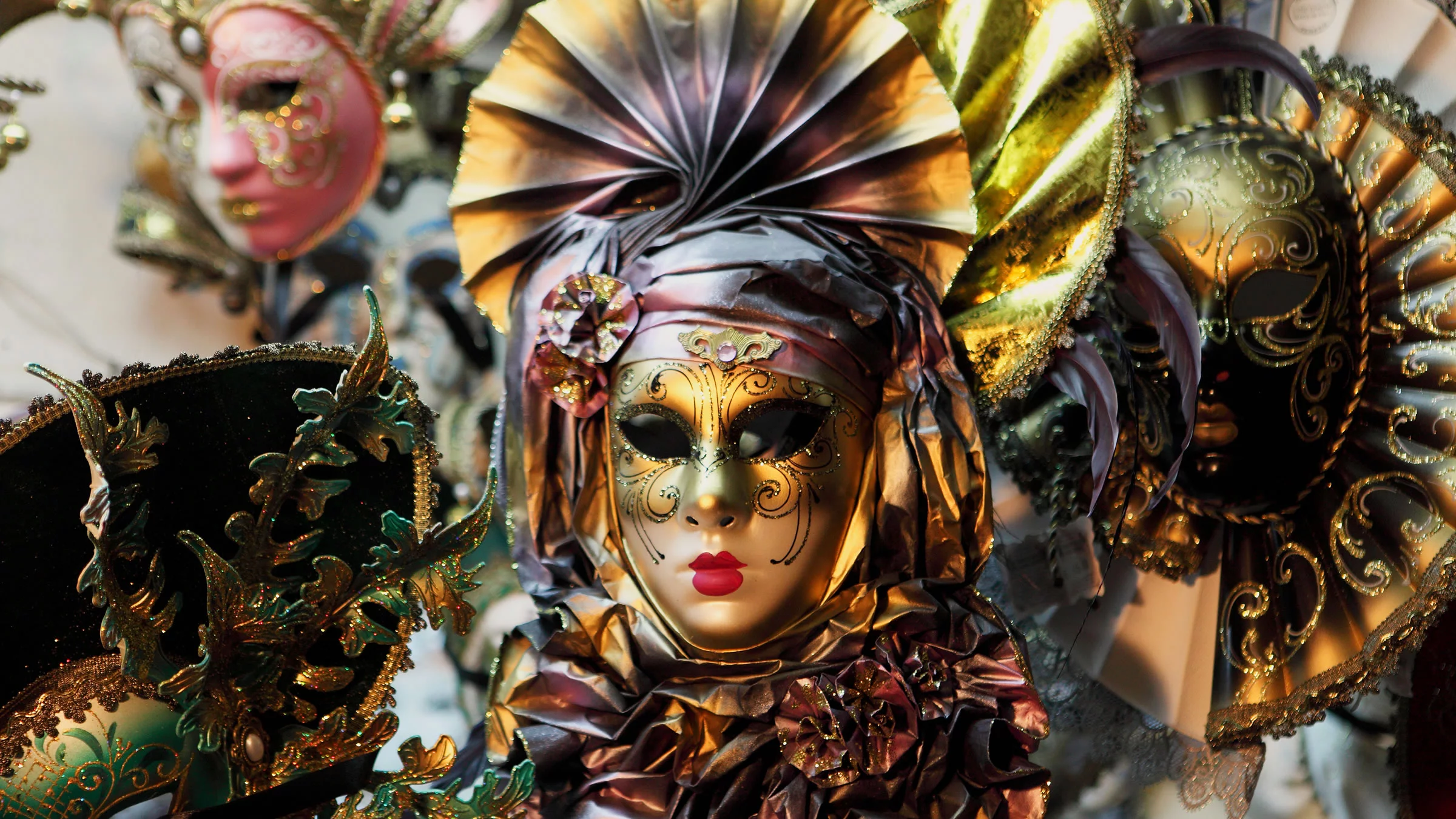 Maschere tipiche del Carnevale di Venezia