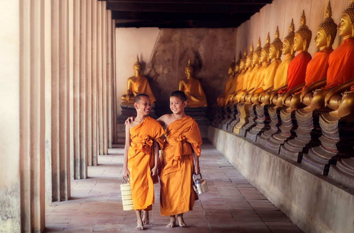 Βουδιστές μοναχοί