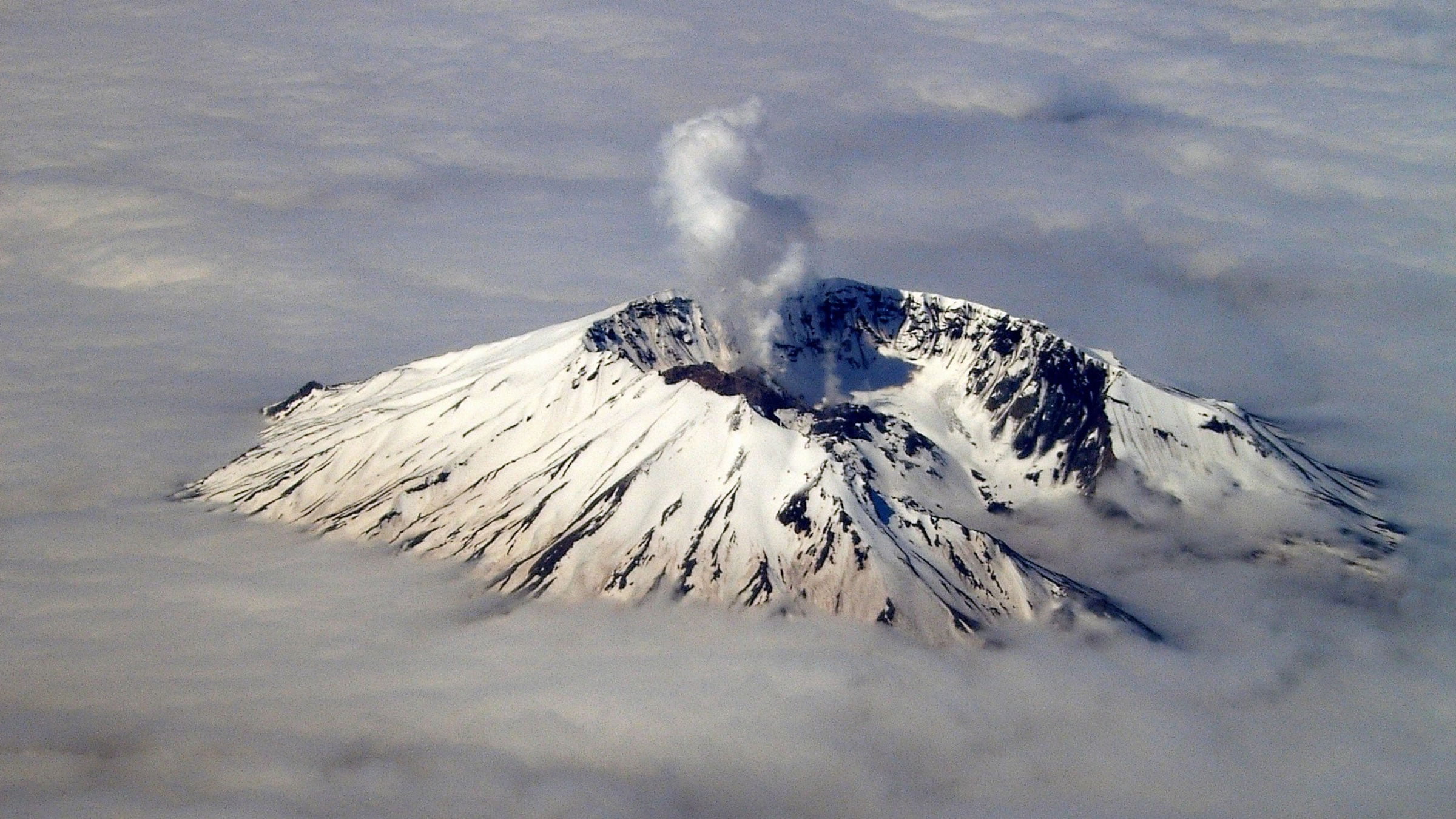 Mount St.Helens, nello Stato di Washington, USA