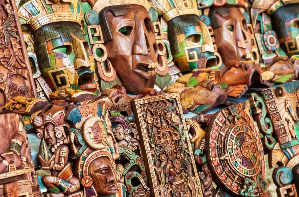 Máscaras mayas