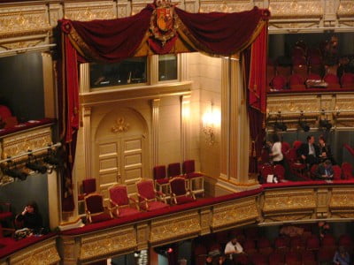 Palco Real de Teatro Real de Madrid