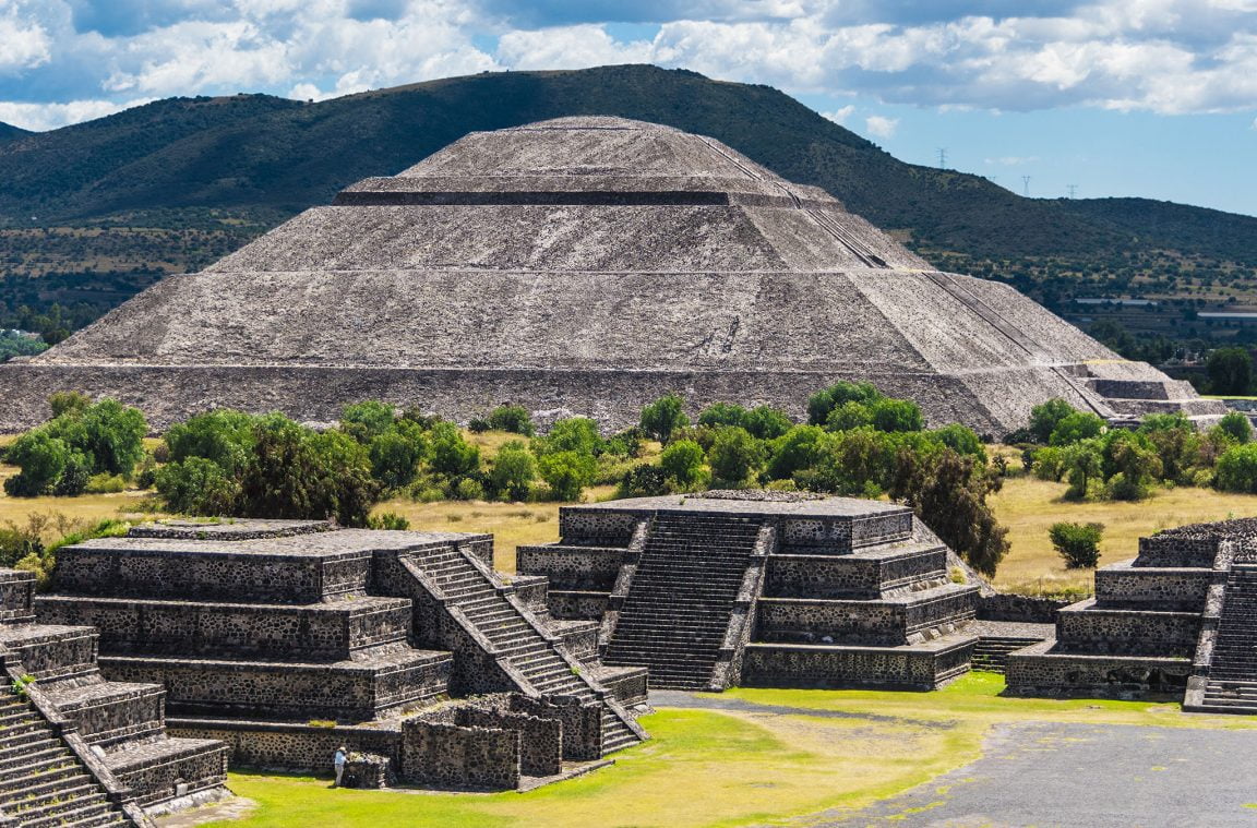 Teotihuacán-Pyramide