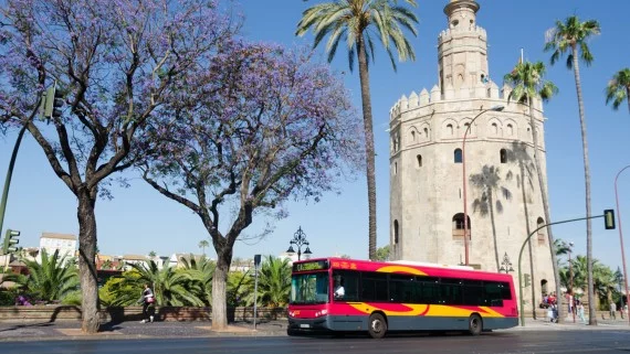 Red de autobuses de Sevilla