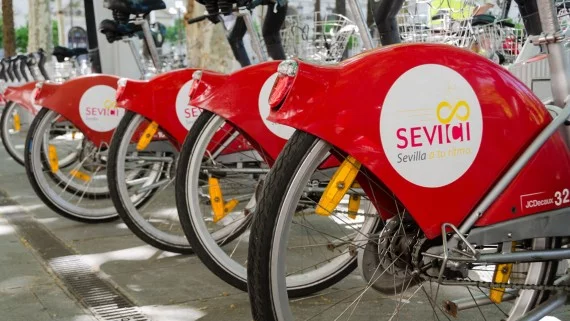 SEVIci, el servicio público de bicicletas de Sevilla