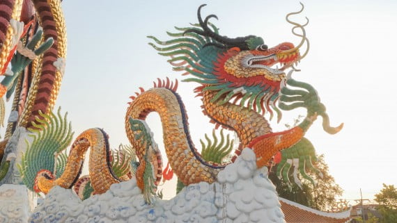 Tradición china del dragón