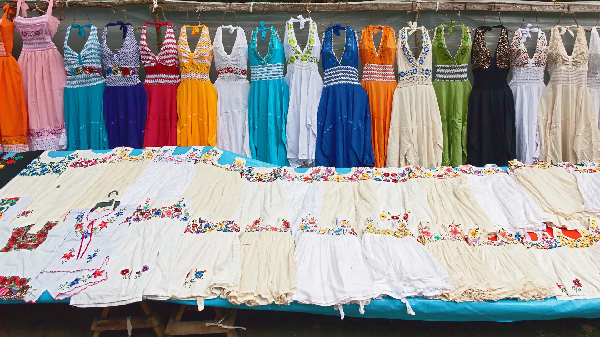 Typowy strój Chichen Itzá