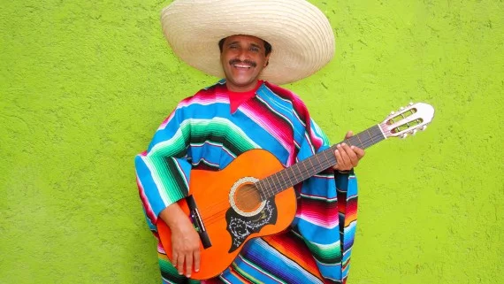 El poncho mexicano
