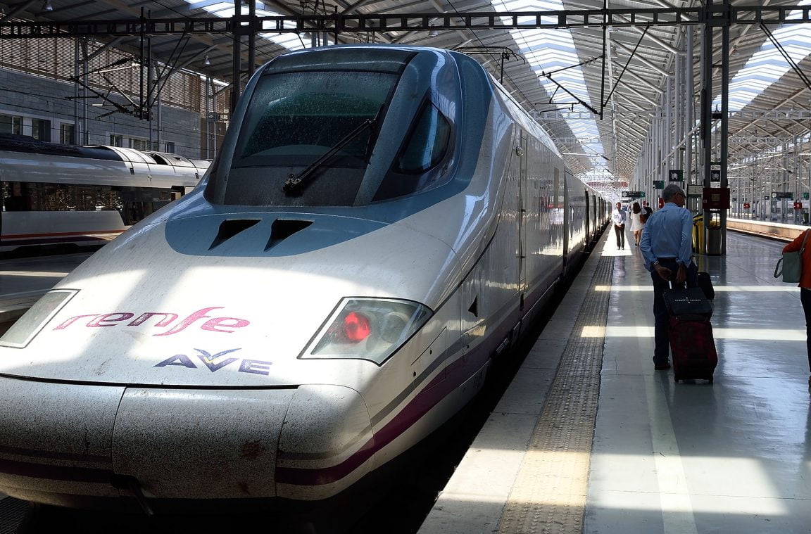The AVE or Spanish High Speed ​​train