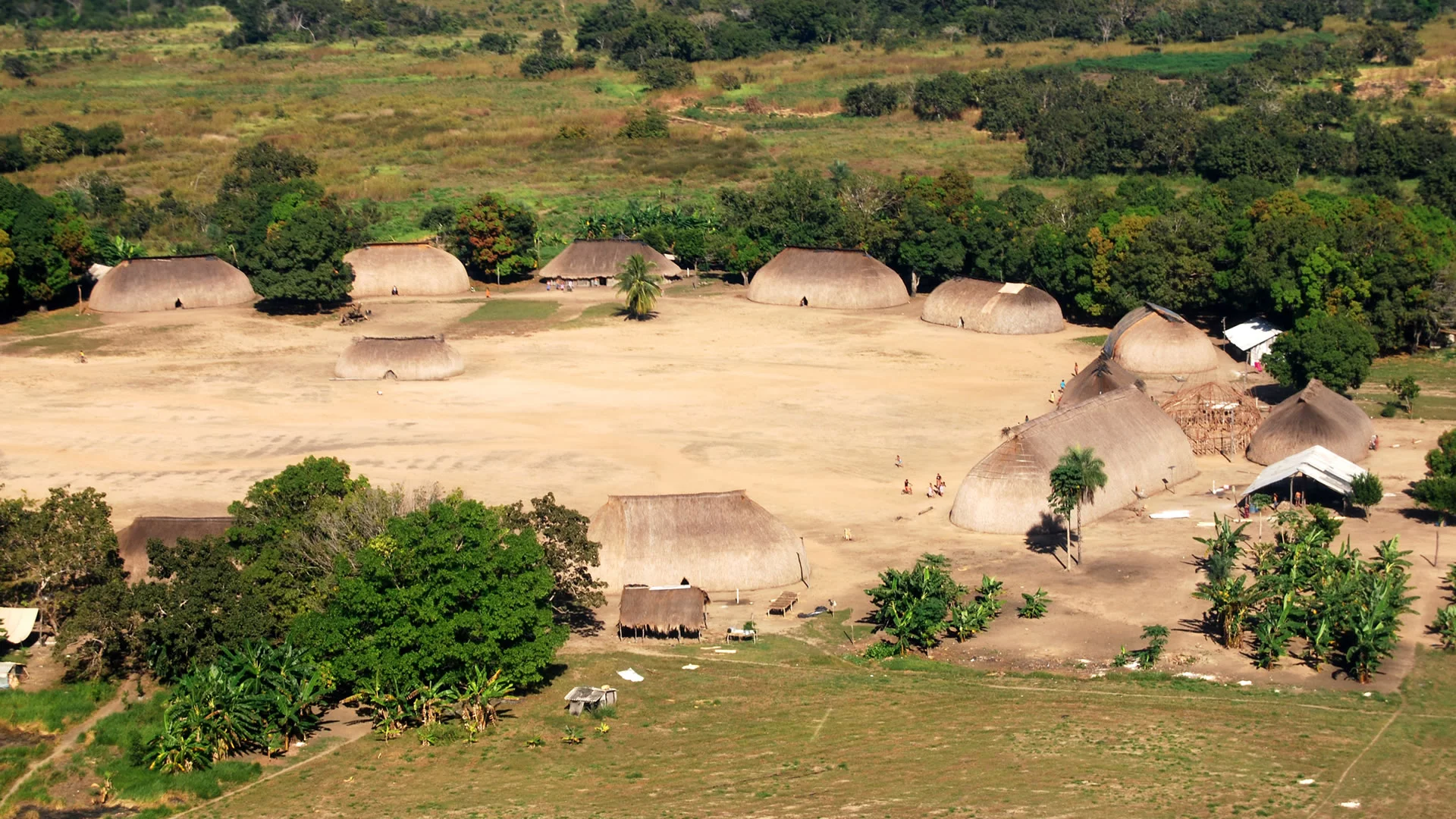 Tribu Kamayura au Matto Grosso (Brésil)