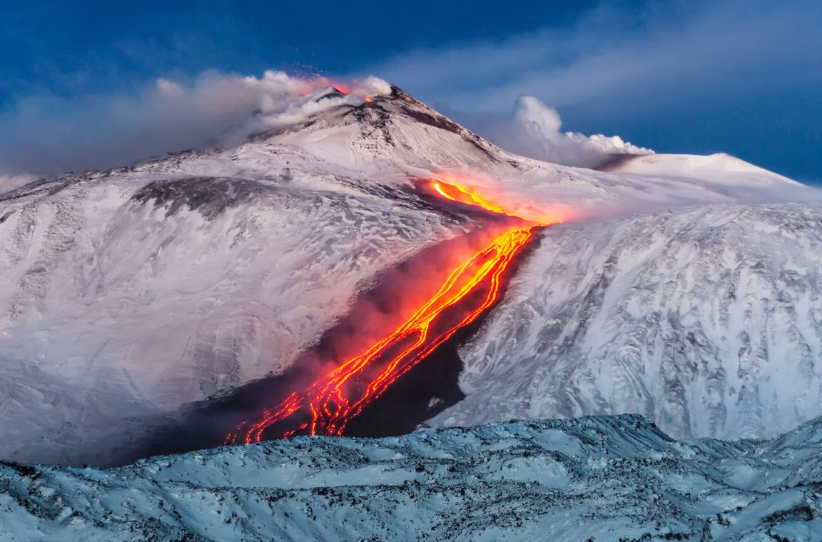 Αίτνα: ένα ηφαίστειο με μεγάλη δραστηριότητα