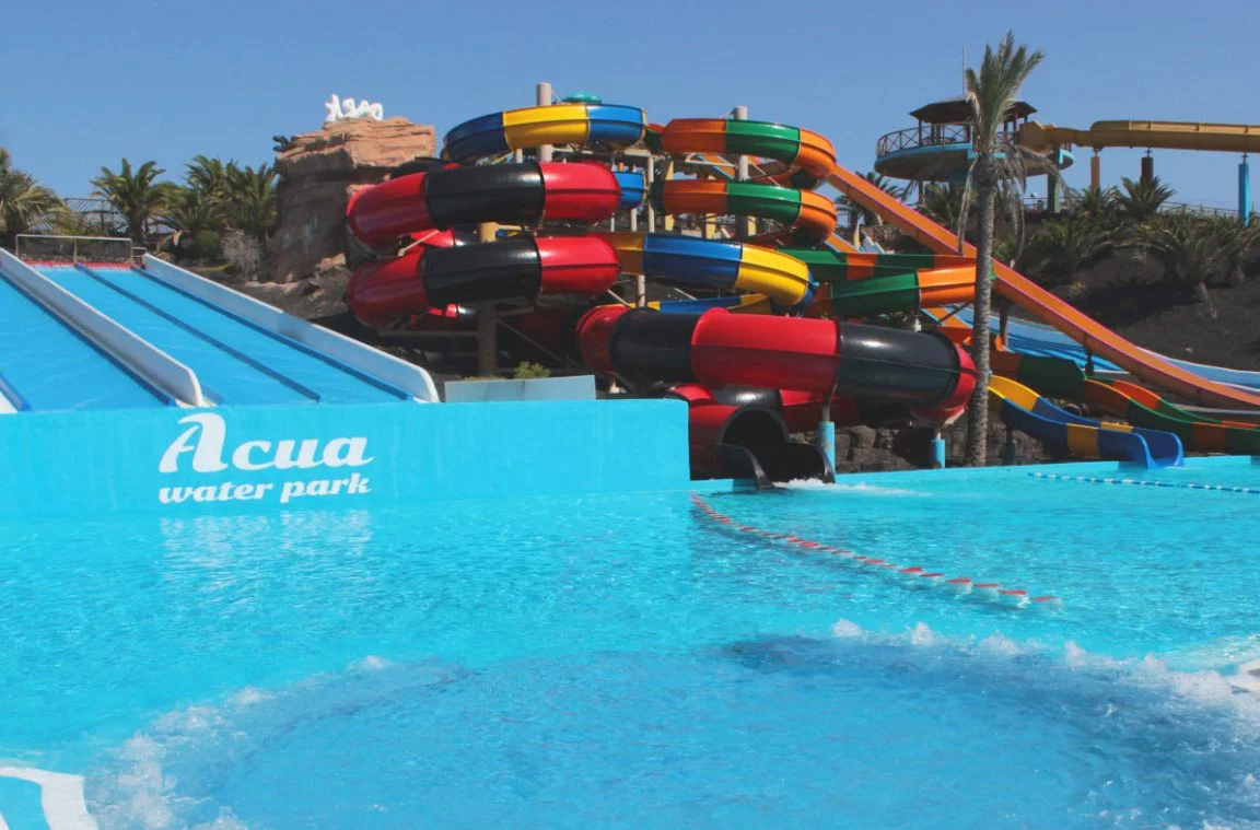 Acua Water Park, in Fuerteventura: bijna het hele jaar geopend