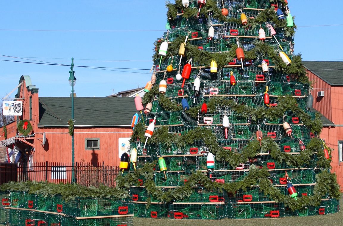 Árbol de Navidad de Rockland, Maine (EEUU)