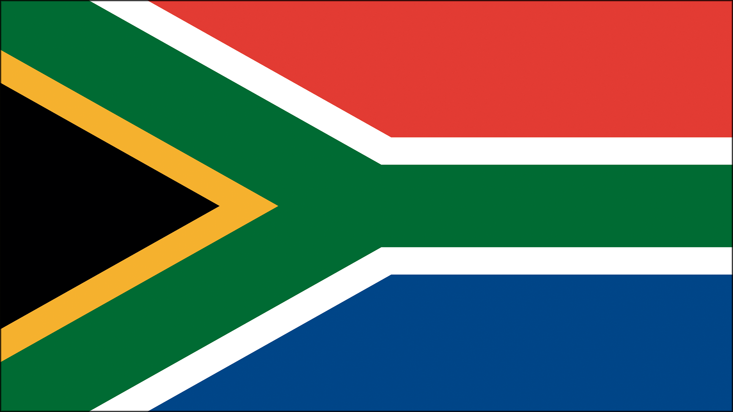 Bandera de Sudáfrica