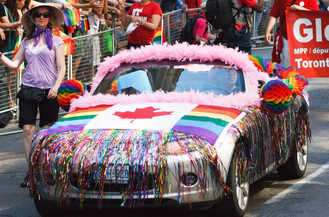 Celebrazione del Gay Pride a Toronto