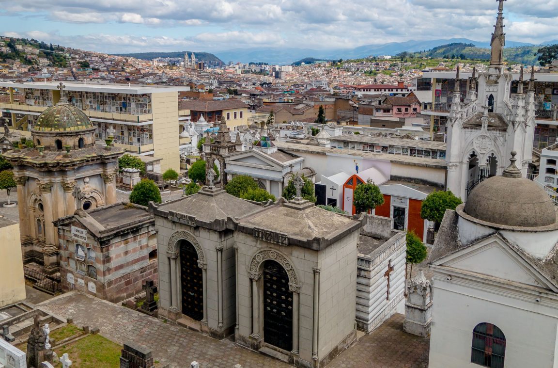 Cemiterio de San Diego en Quito, Ecuador