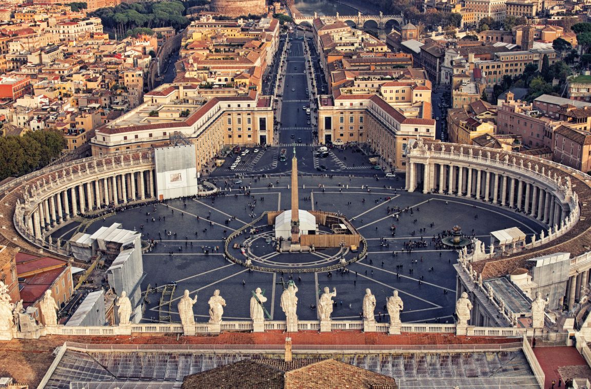 Cidade do Vaticano, sede da Igrexa Católica