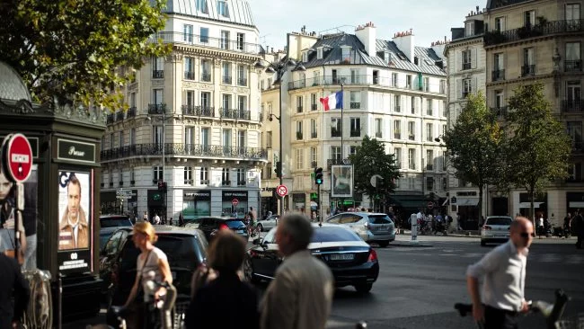 El Boulevard Saint Germain en Paris