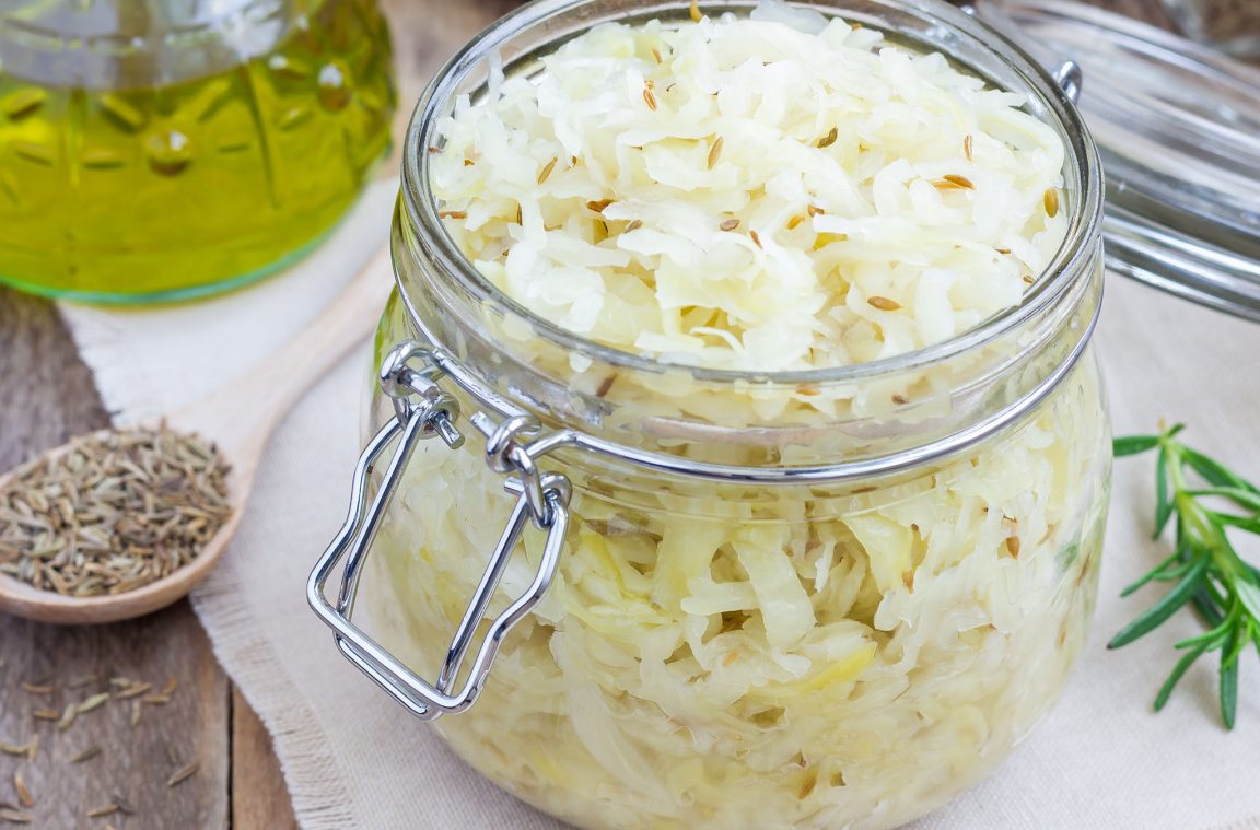 Sauerkraut: a typical accompaniment in Germany