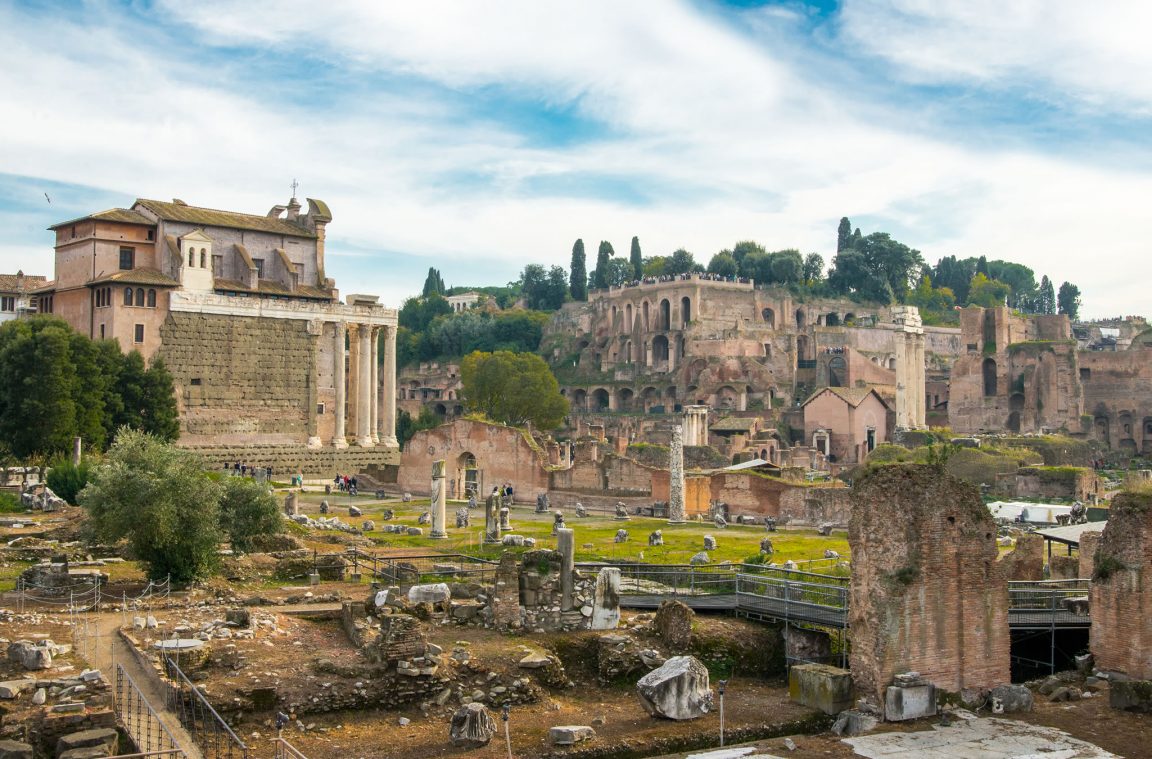 Das Forum von Rom: Zeugnis der Größe des Römischen Reiches