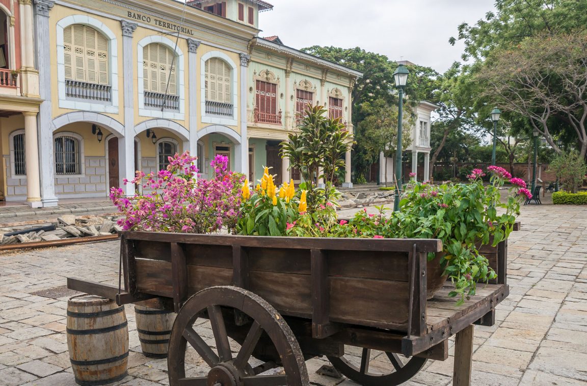 El pasado de Guayaquil en el Parque Histórico