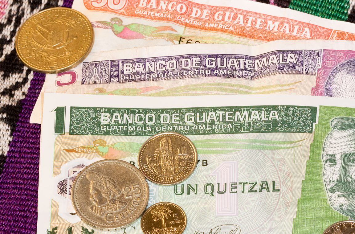 The quetzal: the official currency of Guatemala