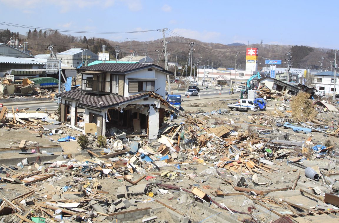 El riesgo de terremoto en Japón