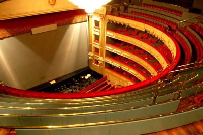 Escenario del Teatro Real de Madrid