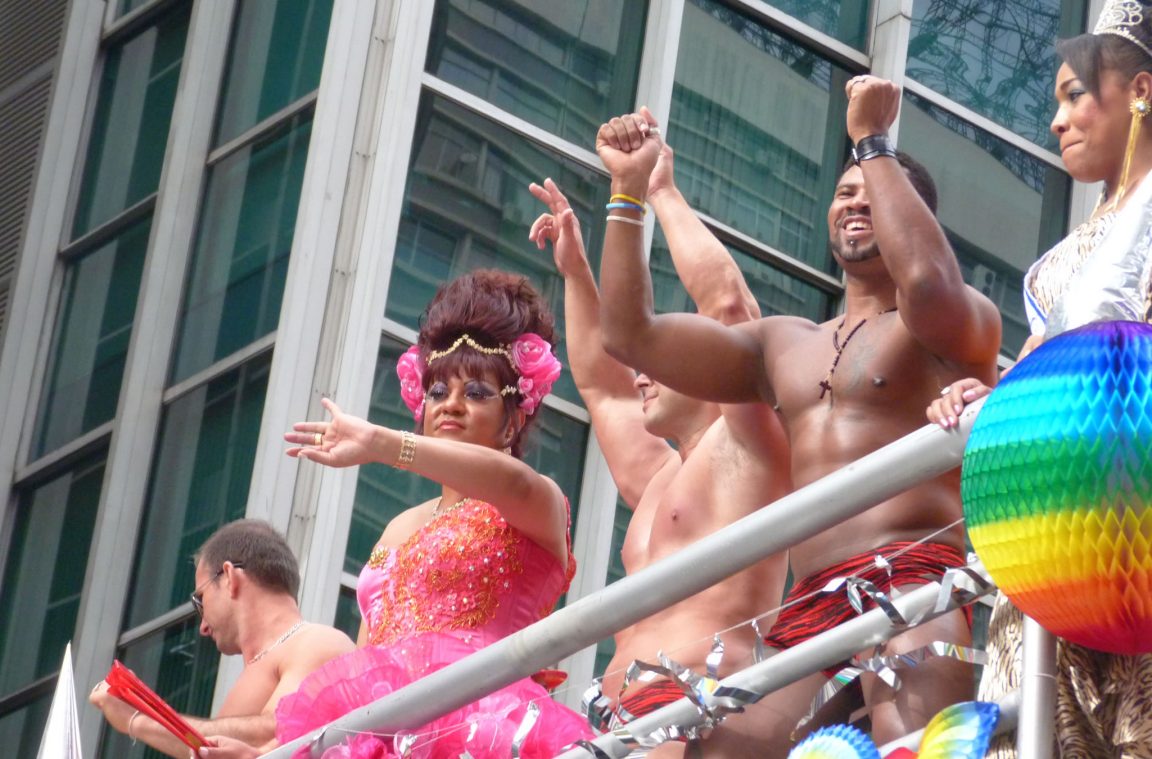 Fête de la fierté gay à São Paulo