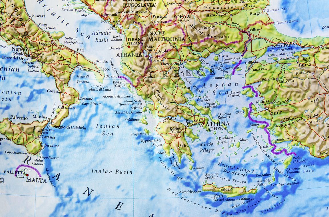 Grecia: un país mediterráneo