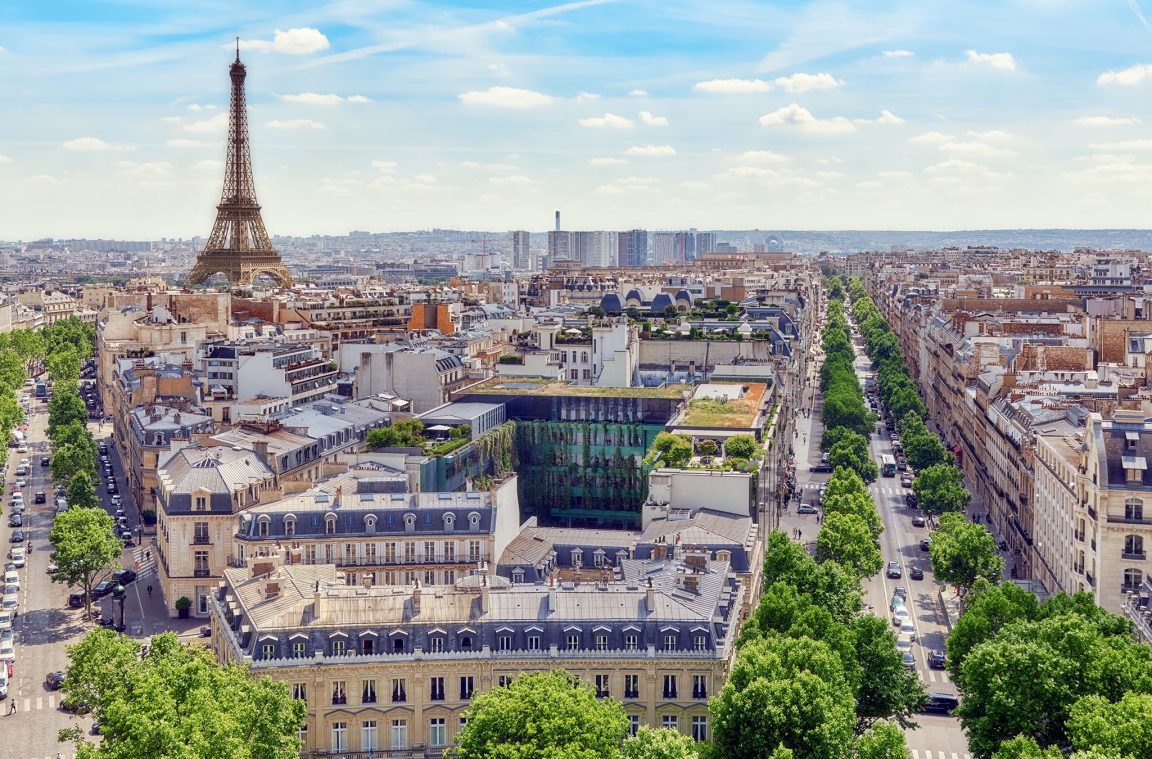 Pariseko paisaiaren historia