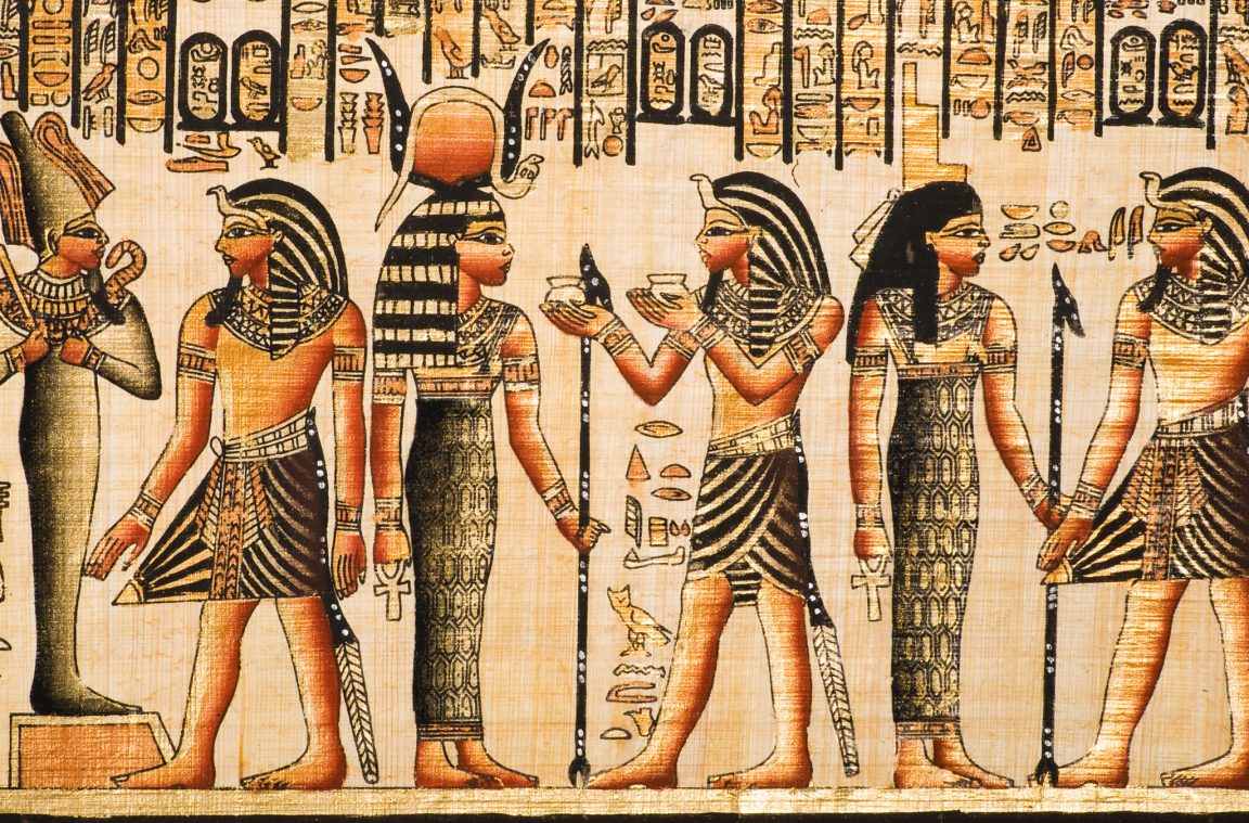 Ägyptische Geschichte und Tempel von Debod