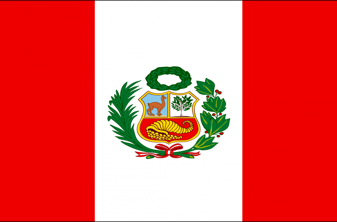 Das Alter der Flagge von Peru