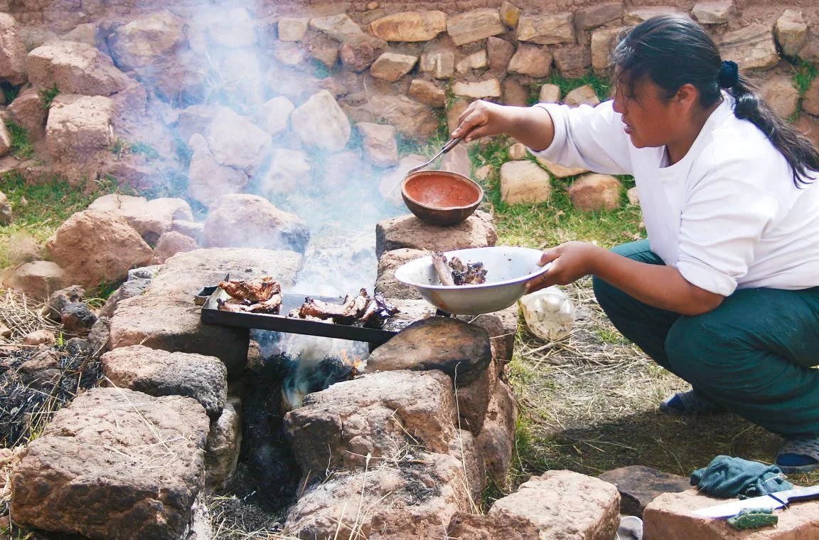 L'elaboració de l'intendent, un plat típic de Bolívia