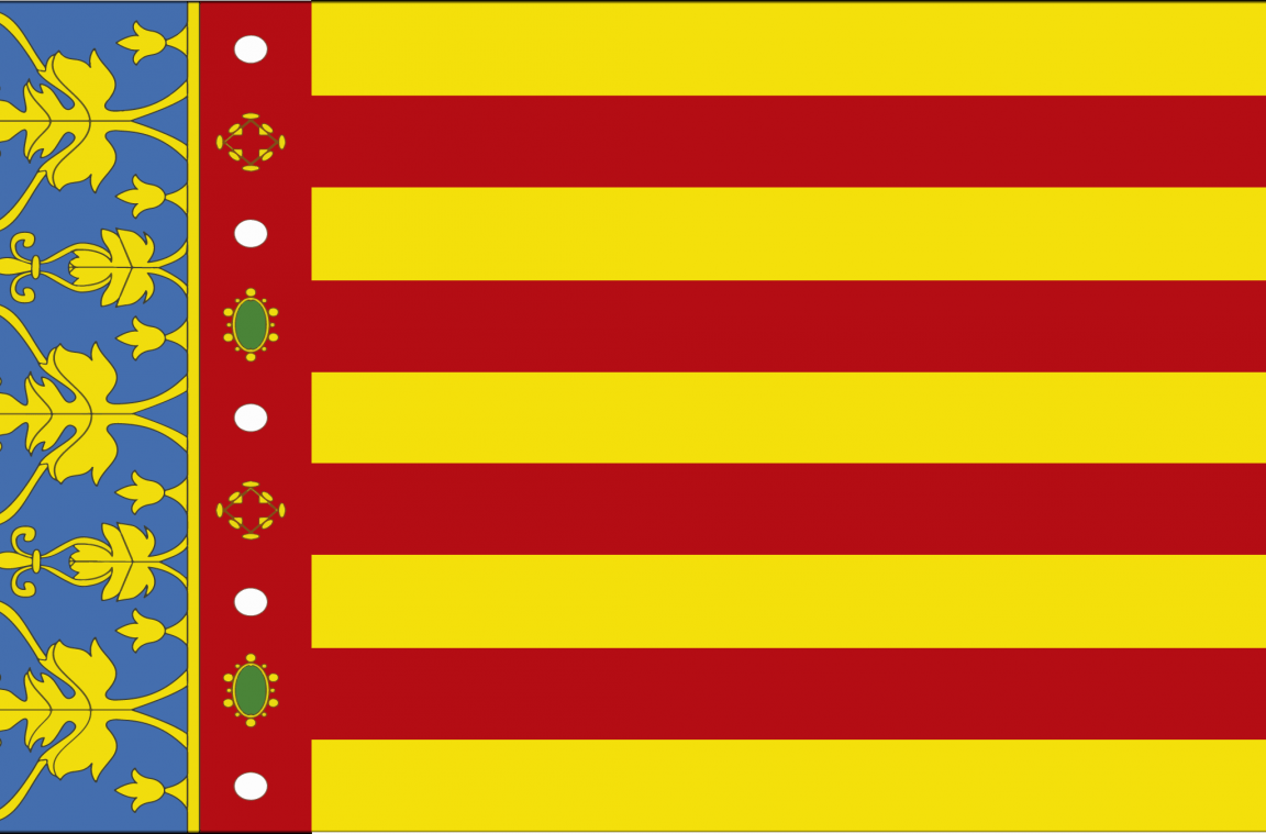 De geschiedenis van de vlag van de Valenciaanse Gemeenschap
