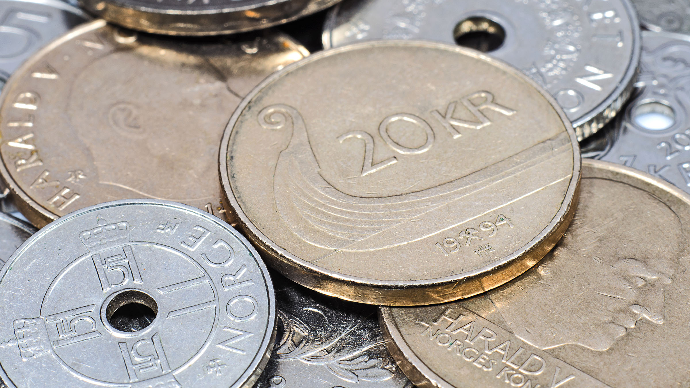 norwegian kroner coins