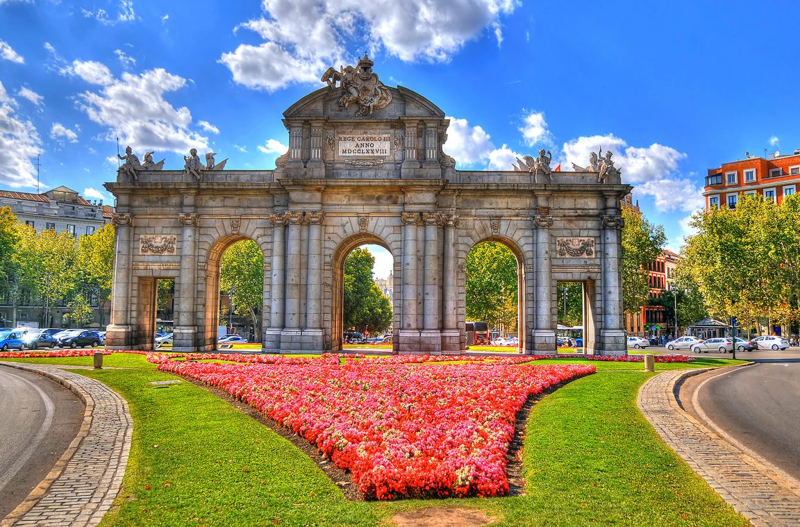 The Puerta de Alcalá, the old entrance to Madrid
