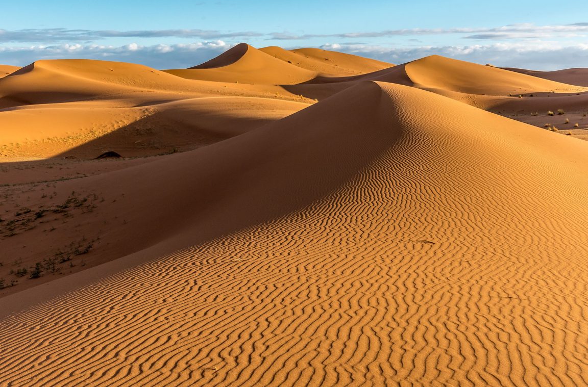 La transformación del desierto del Sáhara