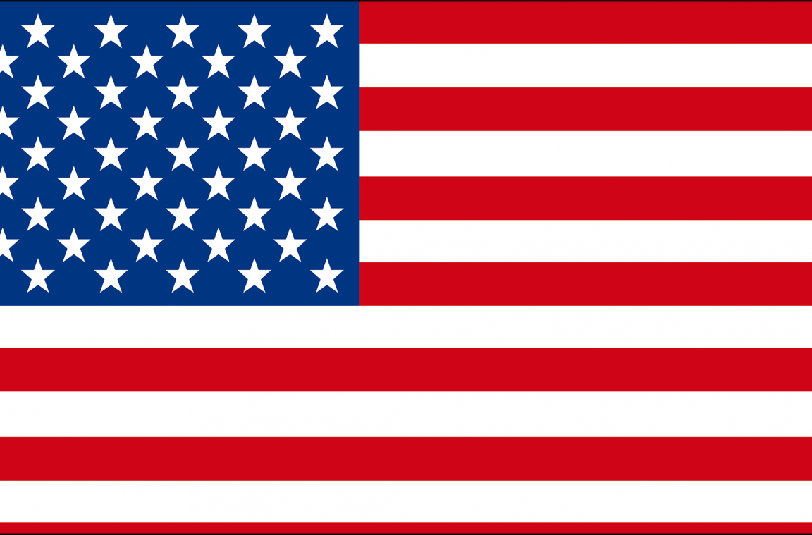 As estrelas e listras da bandeira americana