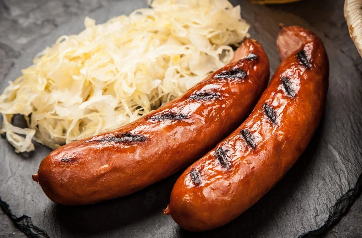 Bratwurst: uno degli alimenti più consumati in Germania