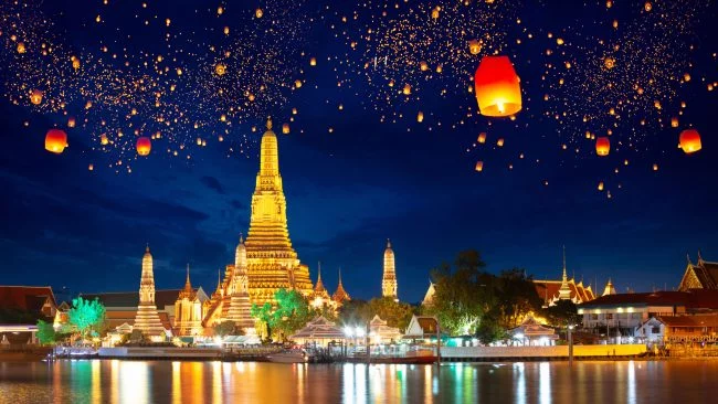Las navidades en Tailandia y el cumpleaños del Rey