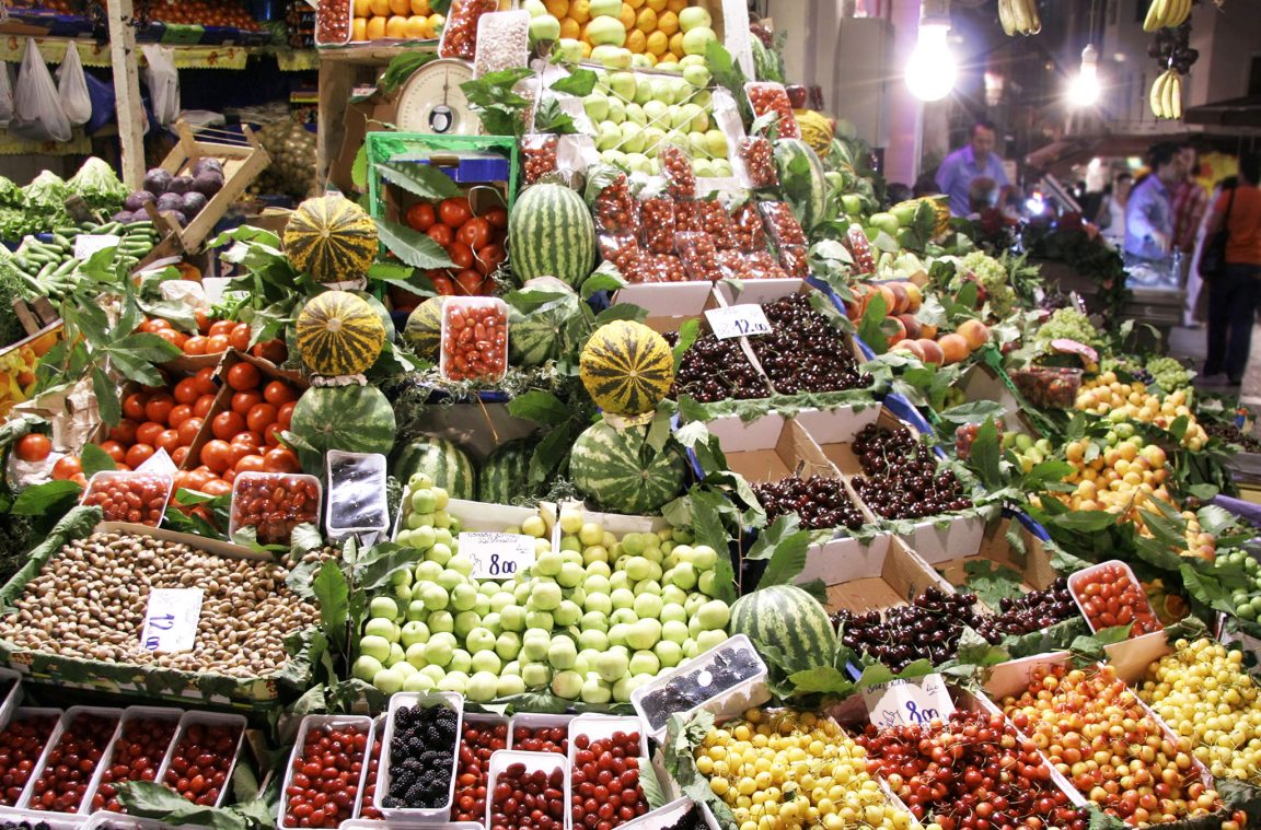 Lebensmittelvorkehrungen in der Türkei