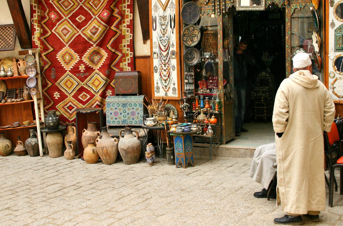 Payment methods in Moroccan stores