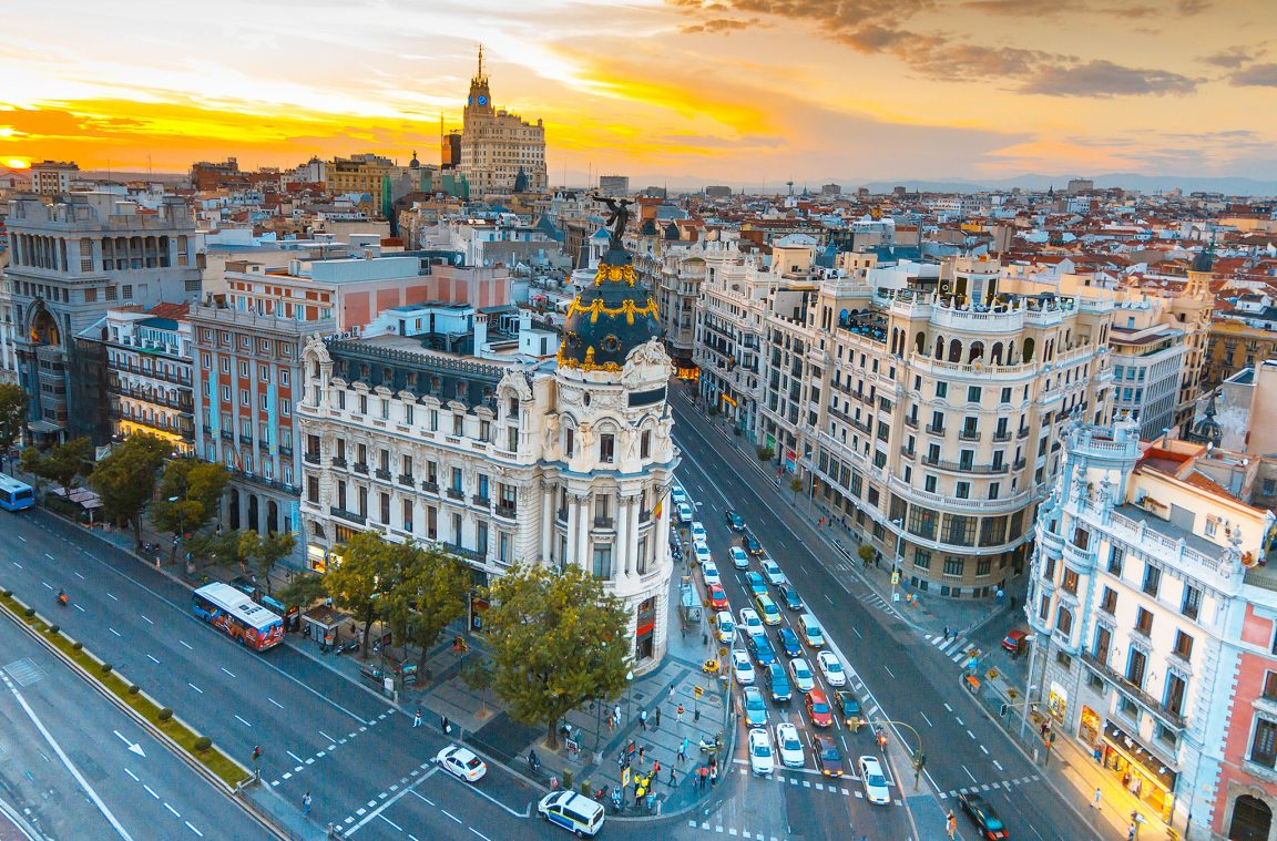 Madrid: ein Ziel für das Wochenende