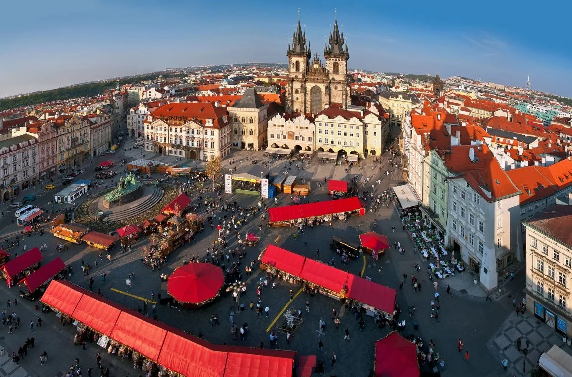 Jarmark Wielkanocny na Rynku Starego Miasta w Pradze