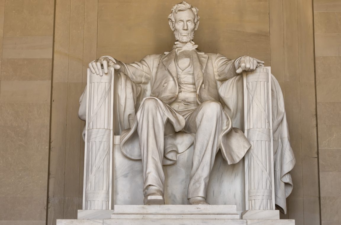 Monumento a Lincoln en el National Mall de Washington DC